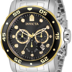 Invicta Herrklocka 33999 Pro Diver Svart/Stål Ø48 mm