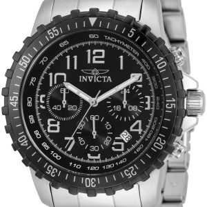 Invicta Herrklocka 34008 Specialty Svart/Stål Ø45.5 mm