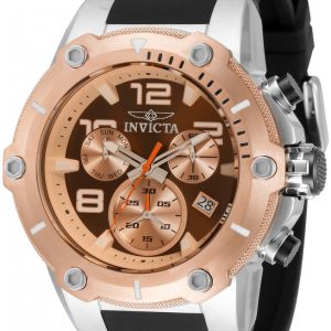 Invicta Herrklocka 34016 Speedway Brun/Stål Ø51.5 mm