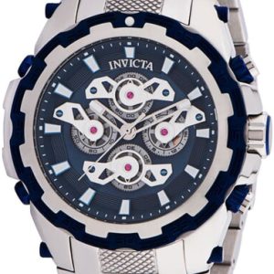 Invicta Herrklocka 34222 Specialty Blå/Stål Ø50 mm