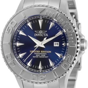 Invicta Herrklocka 34259 Blå/Stål Ø47 mm