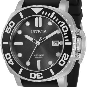 Invicta Herrklocka 34318 Pro Diver Svart/Gummi Ø48 mm