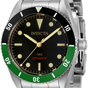 Invicta Herrklocka 34335 Pro Diver Svart/Stål Ø40 mm