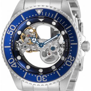 Invicta Herrklocka 34446 Pro Diver Skelettskuren/Stål Ø47 mm