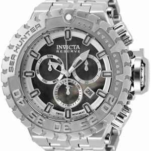 Invicta Herrklocka 34590 Sea Hunter Svart/Stål Ø57 mm