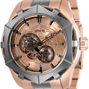 Invicta Herrklocka 34709 Bolt Roséguldstonad/Stål Ø51 mm