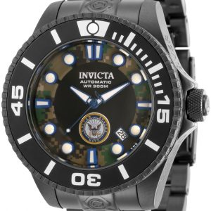 Invicta Herrklocka 34772 Svart/Stål Ø47 mm