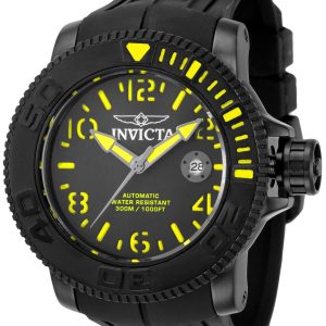 Invicta Herrklocka 34778 Sea Hunter Svart/Gummi Ø50 mm