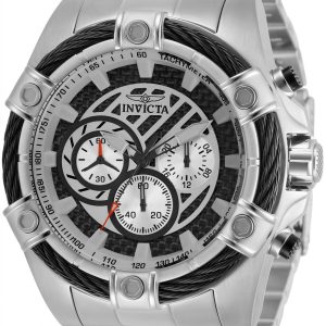 Invicta Herrklocka 35148 Bolt Silverfärgad/Stål Ø52 mm