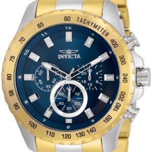 Invicta Herrklocka 35319 Speedway Blå/Stål Ø48 mm