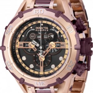 Invicta Herrklocka 35391 Subaqua Svart/Roséguldstonat stål Ø54 mm