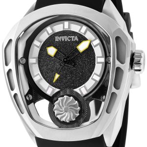 Invicta Herrklocka 35442 Akula Svart/Gummi