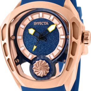 Invicta Herrklocka 35444 Akula Blå/Plast Ø48.7 mm