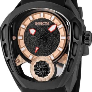 Invicta Herrklocka 35445 Akula Svart/Plast Ø48.7 mm