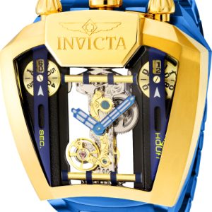 Invicta Herrklocka 35458 Speedway Gulguldstonad/Stål Ø58 mm