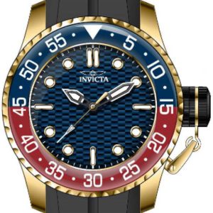 Invicta Herrklocka 35660 Pro Diver Blå/Gummi Ø50 mm