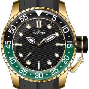 Invicta Herrklocka 35661 Pro Diver Svart/Gummi Ø50 mm