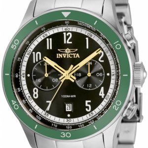 Invicta Herrklocka 35666 Speedway Svart/Stål Ø46 mm