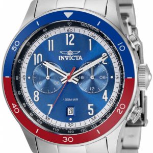 Invicta Herrklocka 35667 Speedway Blå/Stål Ø46 mm