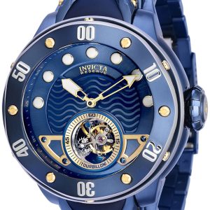 Invicta Herrklocka 35730 Blå/Stål Ø54 mm