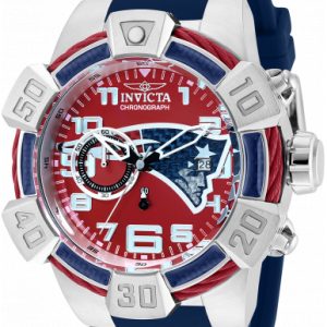 Invicta Herrklocka 35781 Nfl Röd/Kolfiber Ø52 mm