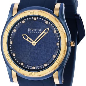 Invicta Herrklocka 36395 Reserve Blå/Gummi Ø46 mm