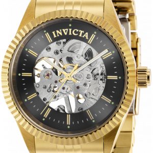 Invicta Herrklocka 36442 Specialty Svart/Gulguldtonat stål Ø43 mm