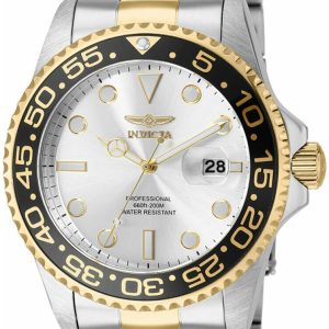 Invicta Herrklocka 36550 Pro Diver Silverfärgad/Gulguldtonat stål