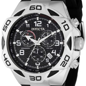 Invicta Herrklocka 36673 Coalition Forces Svart/Gummi Ø50 mm