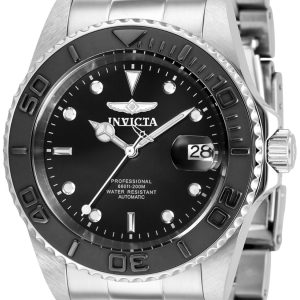 Invicta Herrklocka 36755 Pro Diver Svart/Stål Ø42 mm