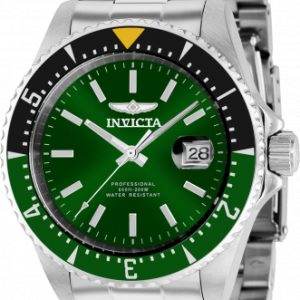 Invicta Herrklocka 36786 Pro Diver Grön/Stål Ø44 mm