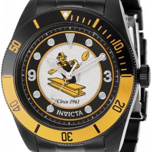 Invicta Herrklocka 36915 Nfl Silverfärgad/Stål Ø47 mm