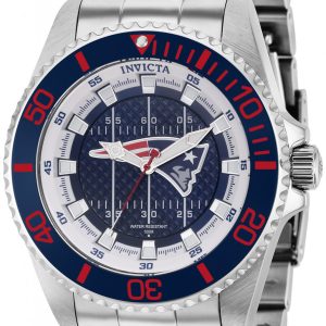 Invicta Herrklocka 36921 Nfl Blå/Stål Ø47 mm