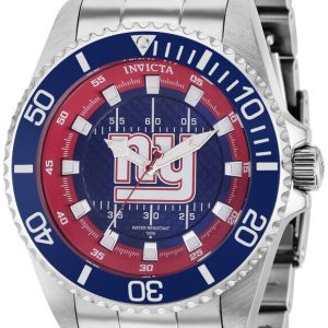 Invicta Herrklocka 36933 Nfl Blå/Stål Ø47 mm