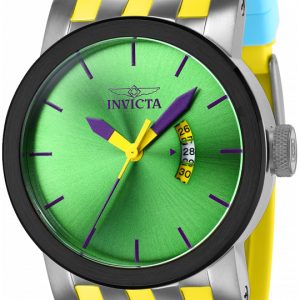 Invicta Herrklocka 36959 Dna Grön/Gummi Ø46 mm