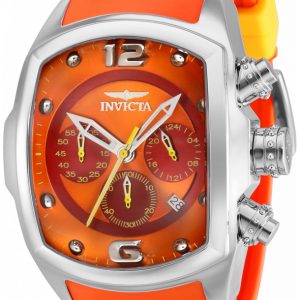 Invicta Herrklocka 36966 Lupah Orange/Gummi