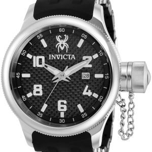 Invicta Herrklocka 36976 Russian Diver Svart/Stål Ø51.5 mm