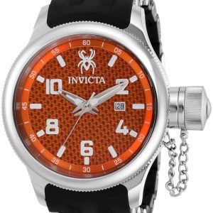 Invicta Herrklocka 36978 Russian Diver Orange/Stål Ø51.5 mm