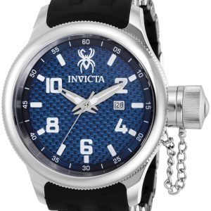 Invicta Herrklocka 36979 Russian Diver Blå/Stål Ø51.5 mm