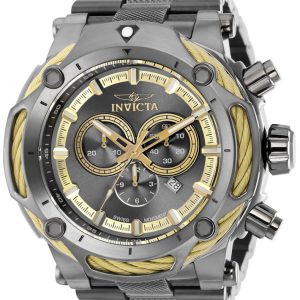 Invicta Herrklocka 37034 Bolt Grå/Stål Ø60 mm