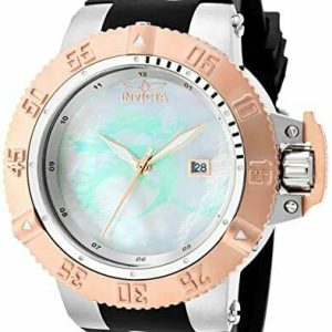 Invicta Herrklocka 37037 Subaqua Vit/Gummi Ø50 mm