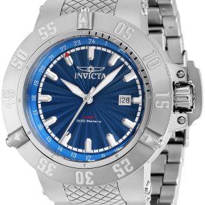 Invicta Herrklocka 37038 Subaqua Blå/Stål Ø50 mm