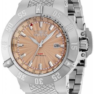 Invicta Herrklocka 37039 Subaqua Roséguldstonad/Stål Ø50 mm