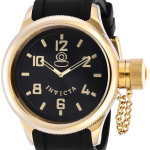 Invicta Herrklocka 37047 Specialty Svart/Gulguldtonat stål Ø51.5 mm