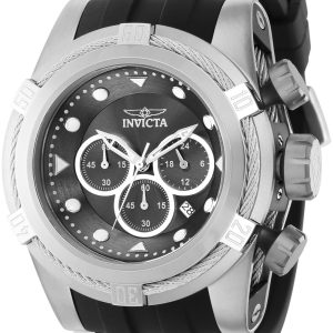 Invicta Herrklocka 37189 Bolt Svart/Stål Ø53 mm