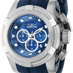 Invicta Herrklocka 37191 Bolt Blå/Stål Ø53 mm