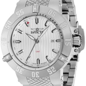 Invicta Herrklocka 37211 Subaqua Silverfärgad/Stål Ø50 mm