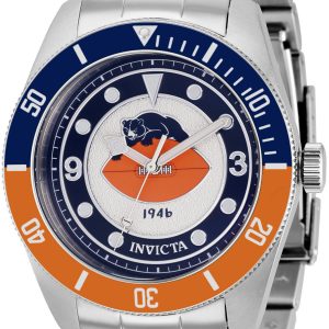 Invicta Herrklocka 37236 Nfl Vit/Stål Ø47 mm