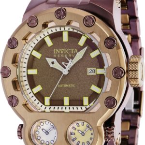 Invicta Herrklocka 37555 Reserve Röd/Stål Ø52 mm