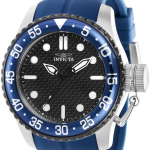 Invicta Herrklocka 37577 Pro Diver Svart/Gummi Ø50 mm